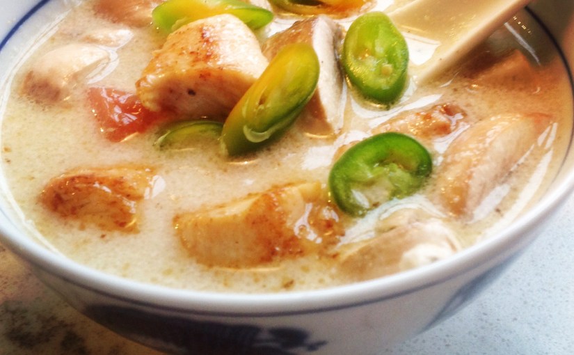Tom kha gai,&nbsp;suppe