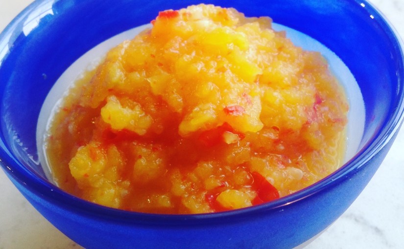 Hjemmelaget mangochutny