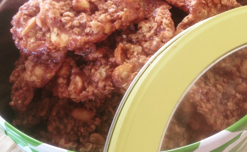 Peanøtt og havrekjeks