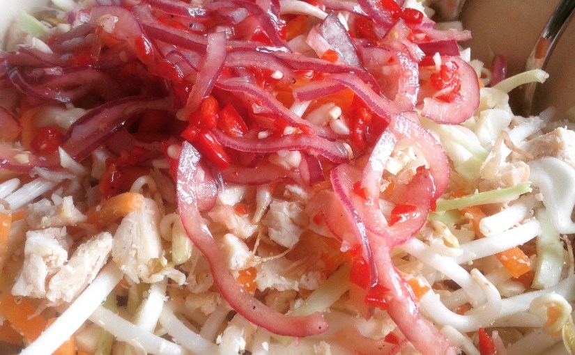 Vietnamesisk kyllingsalat