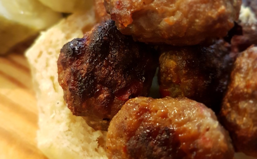 Kjøttboller med chili og&nbsp;hvitløk